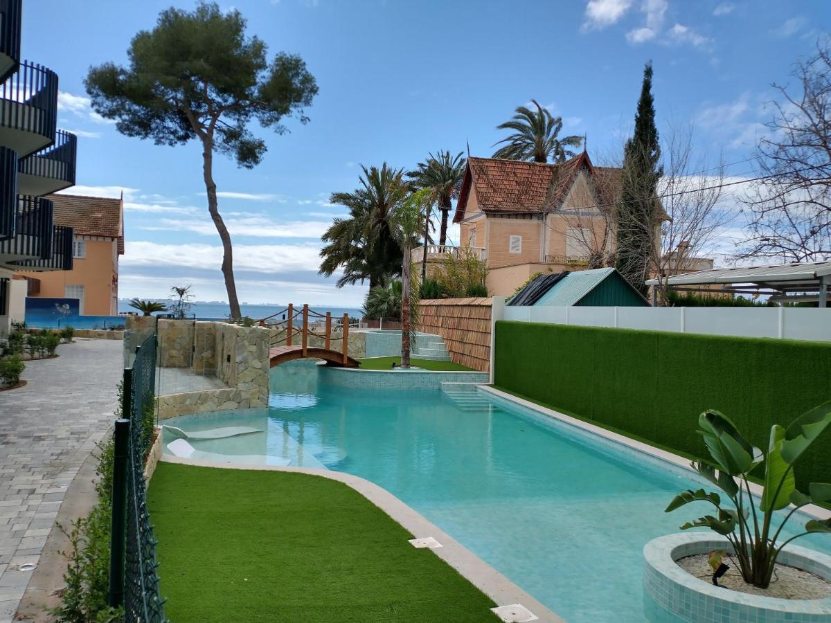 Modern Nieuwbouwappartement Aan Het Strand Van De Mar Menor In Santiago De La Ribera Lo Pagán Exterior foto